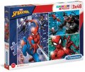 neuveden: Puzzle Supercolor Spider-Man 3x48 dílků