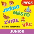 neuveden: Jméno, město, zvíře, věc - JUNIOR - Krabicová hra