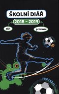 neuveden: Školní diář Fotbal - září 2018 – prosinec 2019, 9,8 x 14,5 cm