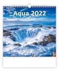 neuveden: Kalendář nástěnný 2022 - Aqua