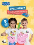 neuveden: Omalovánky s nažehlovacími obrázky Prasátko Peppa