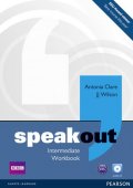 Clare Antonia: Speakout Intermediate Workbook with out key with Audio CD Pack