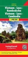 neuveden: AK 186 Vietnam, Laos, Kambodža 1:900 000 / automapa