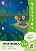 neuveden: Testíky pro páťáky – matematika, 2. díl (barevný pracovní sešit)