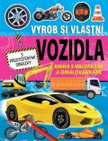 neuveden: Vyrob si vlastní vozidla - Kniha s nálepkami a omalovánkami