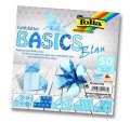 neuveden: Folia Origami papíry na skládání 15 x 15 cm - modré 80 g