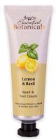 -: Krém na ruce a nehty v tubě 60ml Essential Botanicals - citron a bazalka