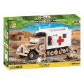 neuveden: Stavebnice COBI II WW Ford V3000S Maultier Ambulance, 535 kostek, 2 f