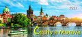 : Kalendář 2027 stolní: ČECHY A MORAVA