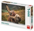 neuveden: Puzzle Oslík za ohradou 500 dílků