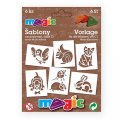 neuveden: MAGIC papírové šablony na malování MALÁ ZVÍŘATA