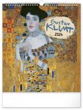 neuveden: Kalendář 2024 nástěnný: Gustav Klimt, 30 × 34 cm