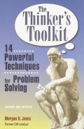 Jones Morgan D.: The Thinker´s Toolkit