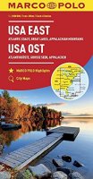 neuveden: USA východ/mapa 1:2M MD