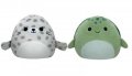 neuveden: Squishmallows 2v1 - tuleň Odile a želva Cole 13 cm