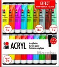 neuveden: Marabu akrylová barva EFFECT 18 x 36 ml