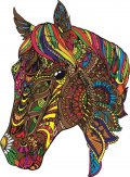 neuveden: NiXiM Mandala art puzzle - Kůň