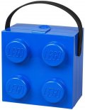 neuveden: Svačinový box LEGO s rukojetí - modrý