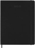 neuveden: Moleskine Plánovací zápisník 2022-2023 černý XL, tvrdý