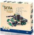 neuveden: Stavebnice SEVA - Armáda Bojová vozidla 436 dílků