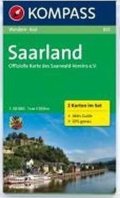 neuveden: Saarland 825 ,2 mapy / 1:50T NKOM