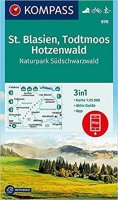 neuveden: St. Blasien, Todtmoos, Hotzenwald, Naturpark Südschwarzwald 1:25 000 / turi