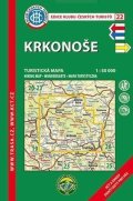 neuveden: Krkonoše /KČT 22 1:50T Turistická mapa
