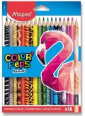 neuveden: Maped - Pastelky Color´Peps Animals 18 ks