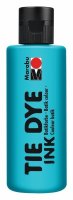: Batikovací barva 80ml - karibská modrá 091