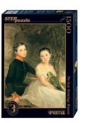 neuveden: Puzzle 1500 Robertson Děti s papouškem (ze sbírek ruských muzeí)