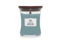 neuveden: WoodWick Evergreen Cashmere svíčka váza 275g