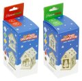 : Dekorace DIY vánoční ozdoba Festive Friends Domeček
