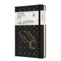 neuveden: Moleskine Harry Potter denní diář 2021-2022 černý L