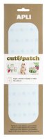 neuveden: APLI CutPatch papír 30 x 50 cm - Hvězdičky modrý pastel 3 ks