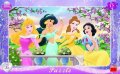 neuveden: Princezny - rámové puzzle 15 dílků