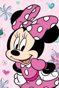 neuveden: Mikroflanelová deka - Minnie Flowers