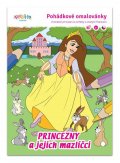 Montevecchi Valentina: Pohádkové omalovánky / Princezny a jejich mazlíčci