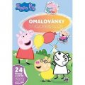 neuveden: Prasátko Peppa - Omalovánky A4 se samolepkami