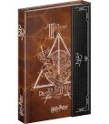 : Diář 2027: Harry Potter - Relikvie smrti - týdenní, magnetický, 11 x 16 cm