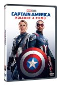 neuveden: Captain America kolekce 1.-4. 4DVD
