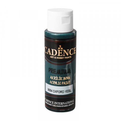 neuveden: Akrylová barva Cadence Premium - oxfordská zelená / 70 ml