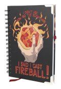 : Zápisník delux - I Cast Fireball!