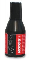 neuveden: Razítkovací barva Kores - 28 ml černá