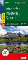 neuveden: Montafon 1:50 000 / turistická, cyklistická a rekreační mapa