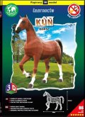 neuveden: Kůň – Papírový 3D model/86 dílků
