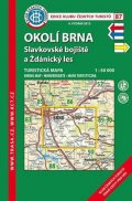 neuveden: Okolí Brna, Slavkovsko /KČT 87 1:50T Turistická mapa