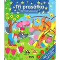neuveden: Tři prasátka - Třpytivé samolepky - Přečtia a dolep si pohádku