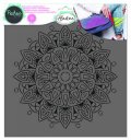 neuveden: Šablona Aladine 28x28 cm - mandala