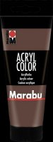 neuveden: Marabu Acryl Color akrylová barva - středně hnědá 100 ml
