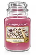 neuveden: YANKEE CANDLE Merry Berry svíčka 623g
